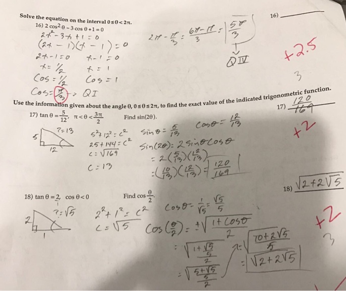 Solved Solve the equation on the interval 0 | Chegg.com