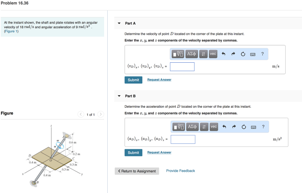 solved-problem-16-36-at-the-instant-shown-the-shaft-and-chegg