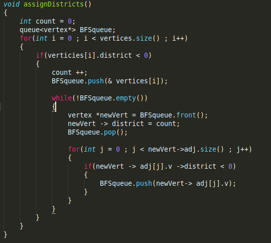 Solved C++ Program Error (Graph Problem): I am getting an | Chegg.com