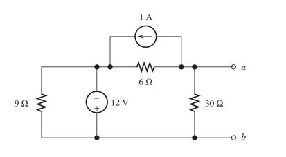 Solved Find the Thevenin equivalent of the circuit in the | Chegg.com