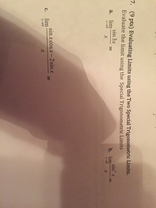 solved-evaluating-limits-using-the-two-special-trigonometric-chegg