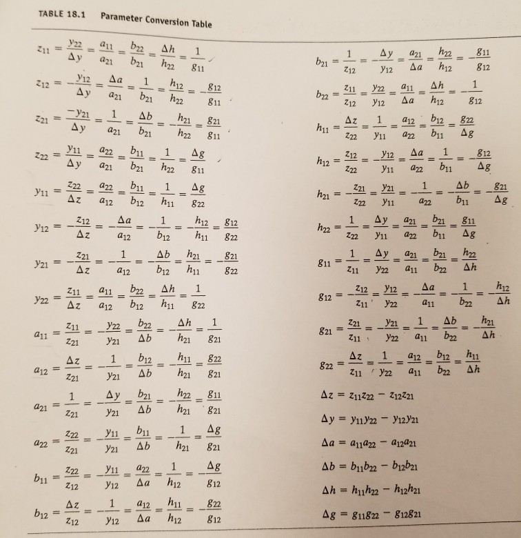 Solved 18.8 Find The B Parameters For The Circuit Shown In | Chegg.com