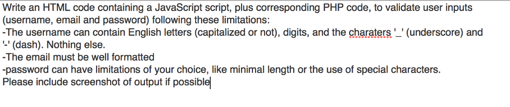 Solved Write an HTML code containing a JavaScript script, | Chegg.com