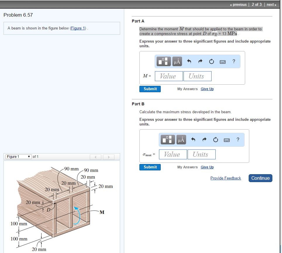 Solved A beam is shown in the figure below (Figure 1) | Chegg.com