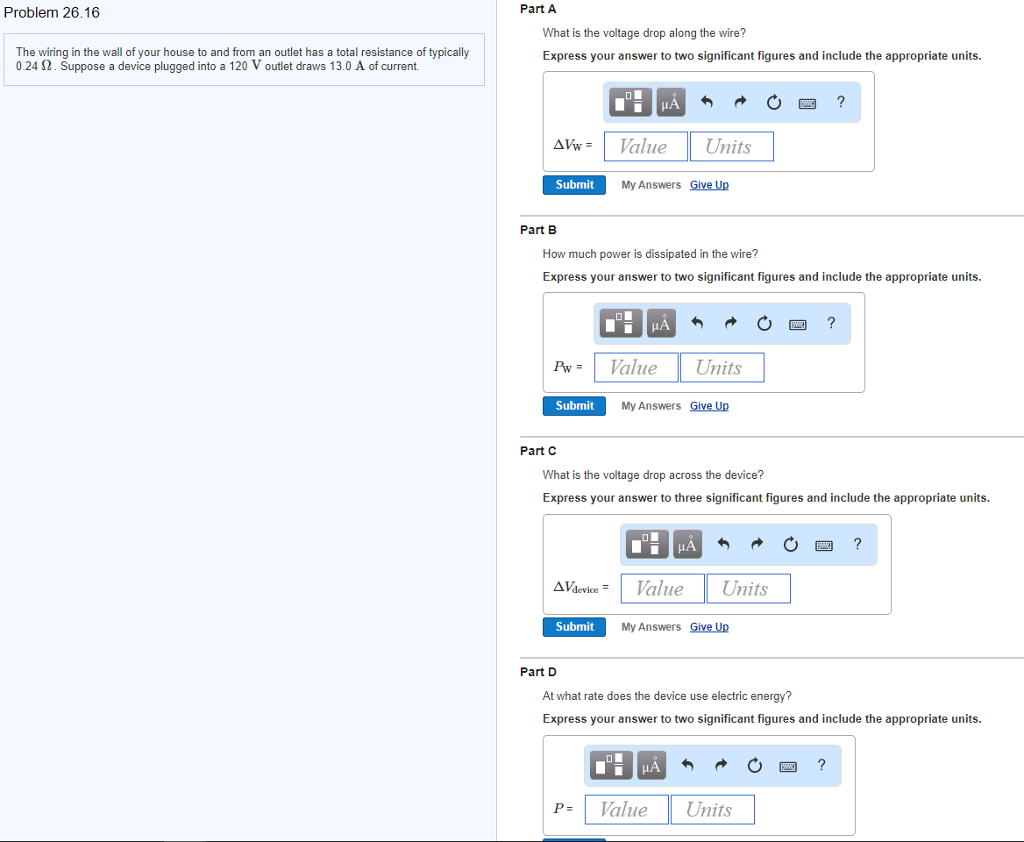 Solved The wiring in the wall of your house to and from an