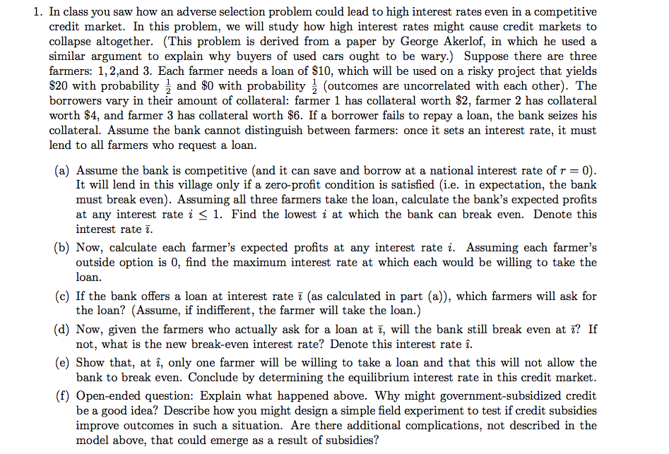 1-in-class-you-saw-how-an-adverse-selection-problem-chegg