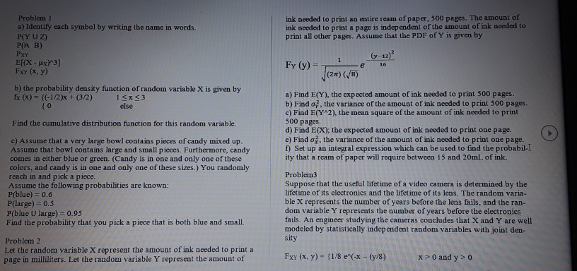 Solved ink needed to print an entire ream of paper 500 chegg