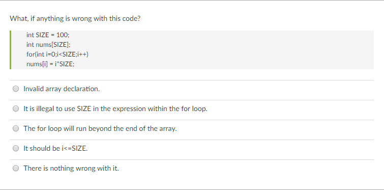 Solved Which One Of The Following Statements Is An Invalid Chegg Com