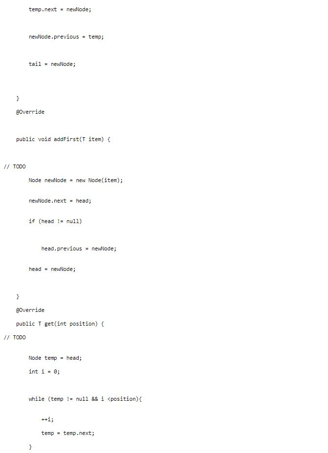 The Lab Java Files * List.java specifies the