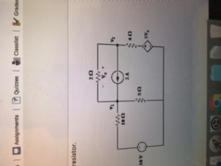 Solved 1. Find V1 and V2 from the circuit shown below. 2. | Chegg.com