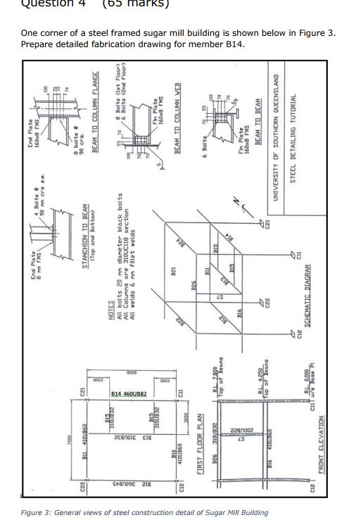 Can I have this in 2d AutoCAD please to suit an A3 | Chegg.com