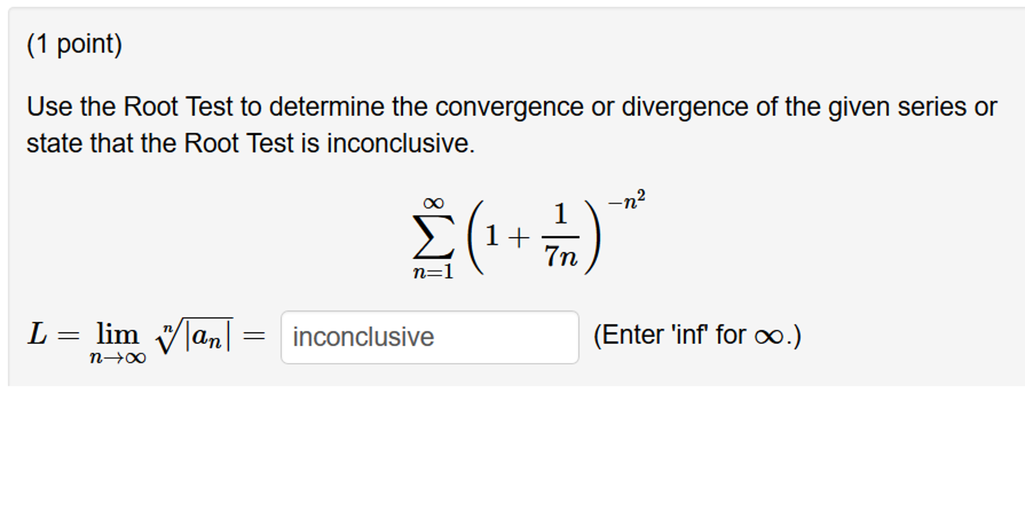 square root sequences convergence divergence