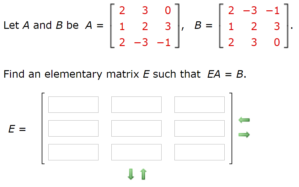 Solved Use The Inverse Matrices To Find (AB) 1, (AT)-1, And | Chegg.com