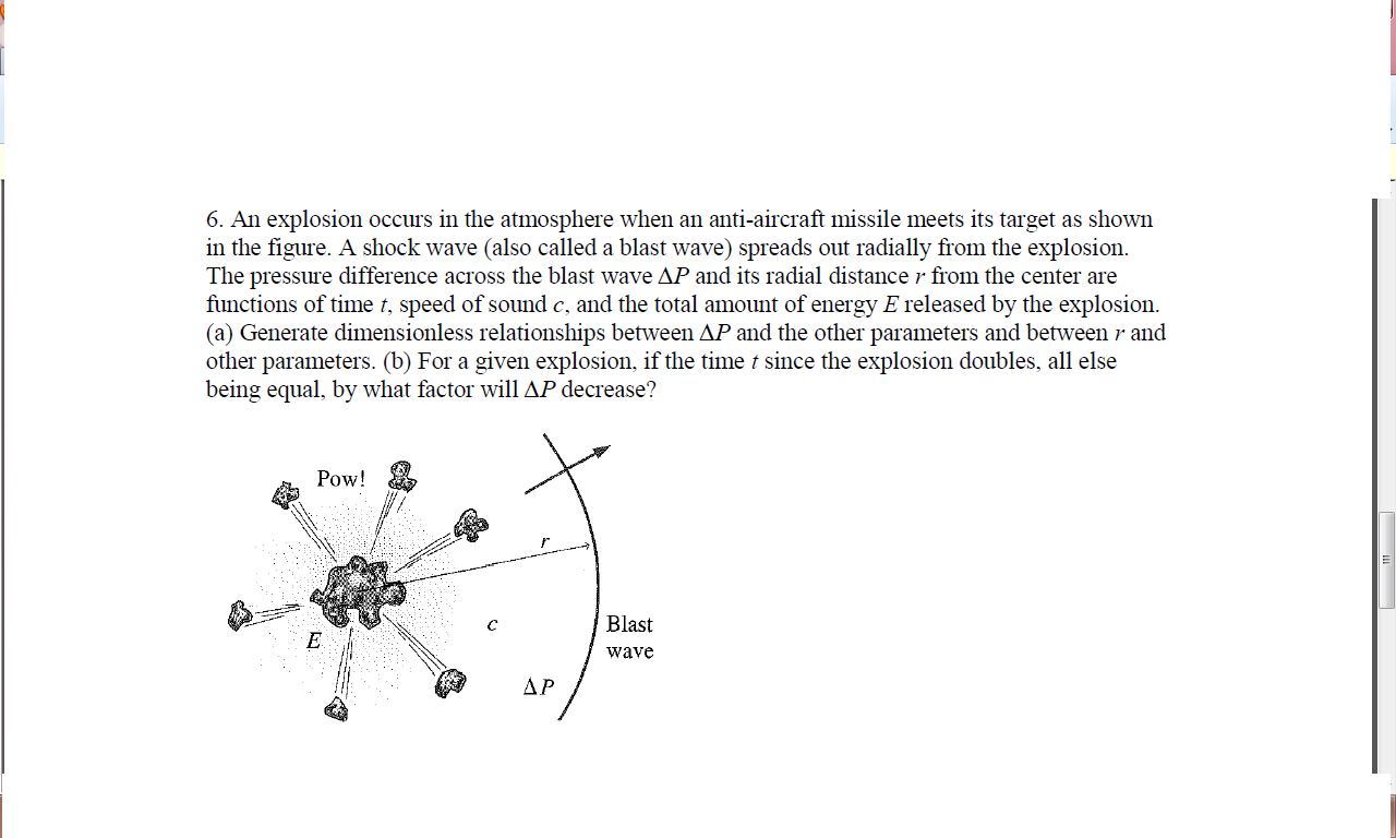 Solved All explosion occurs in the atmosphere when an