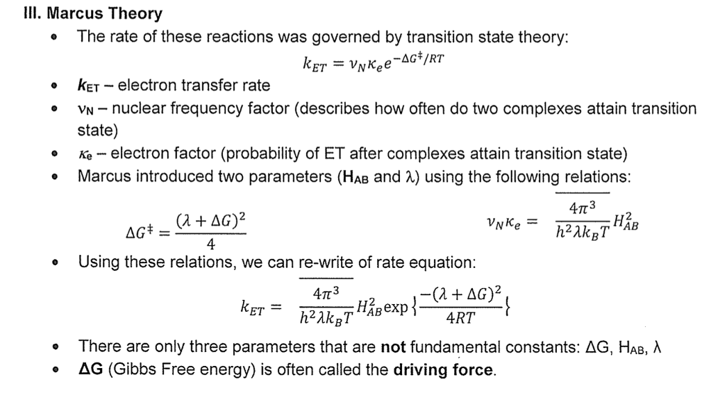 Electron Transfer Please explain neatly