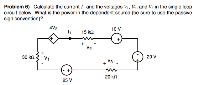 Solved Calculate the current h and the voltages V1, V2, and | Chegg.com