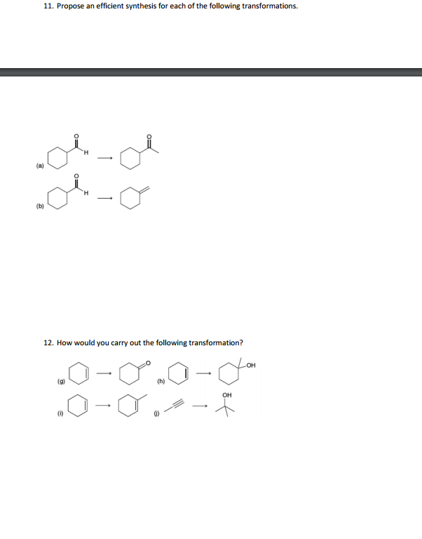 Solved Propose An Efficient Synthesis For Each Of The | Chegg.com