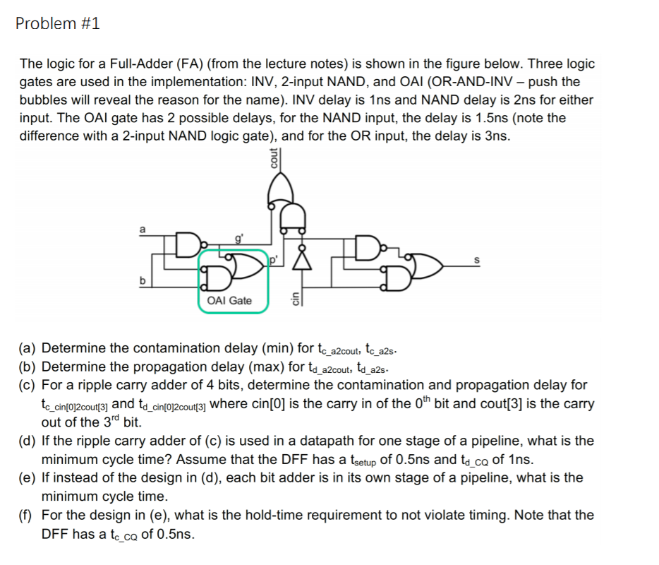 Solved Can You Please Solve Part e And f Problem1 The