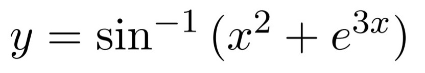 solved-for-each-y-calculate-dy-dx-y-sin-1-x-2-e-3x-chegg