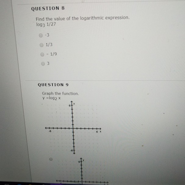 solved-find-the-value-of-the-logarithmic-expression-3-chegg