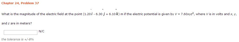 Solved What is the magnitude of the electric field at the | Chegg.com