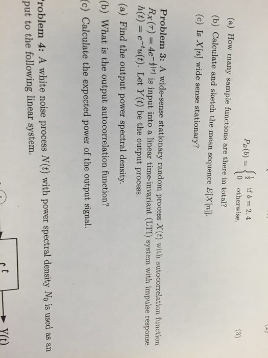 Solved P_B(b) = {1/2 If B = 2,4 0 Otherwise. (a) How Many | Chegg.com