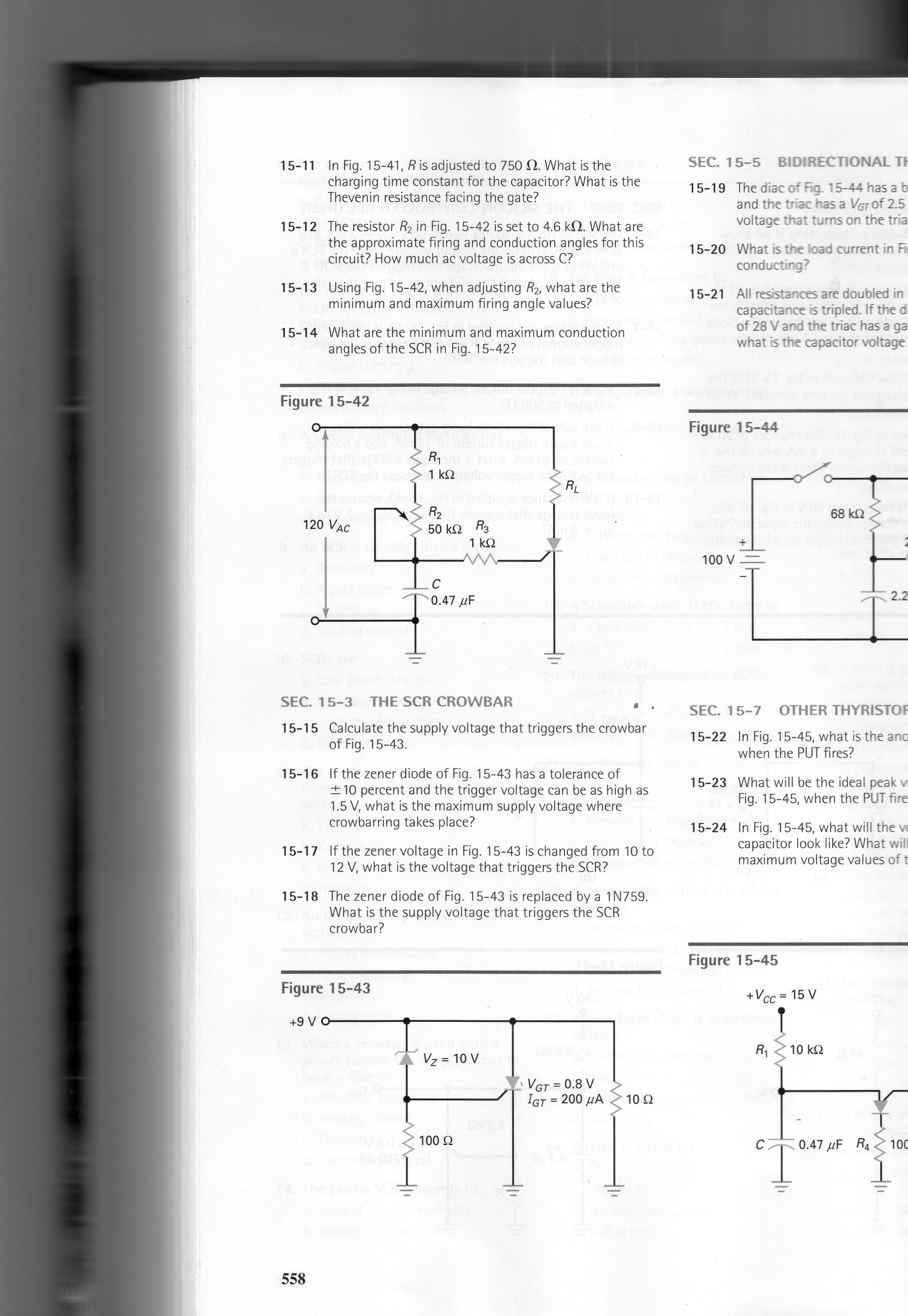 Solved What are the minimum and maximum conduction angles of | Chegg.com