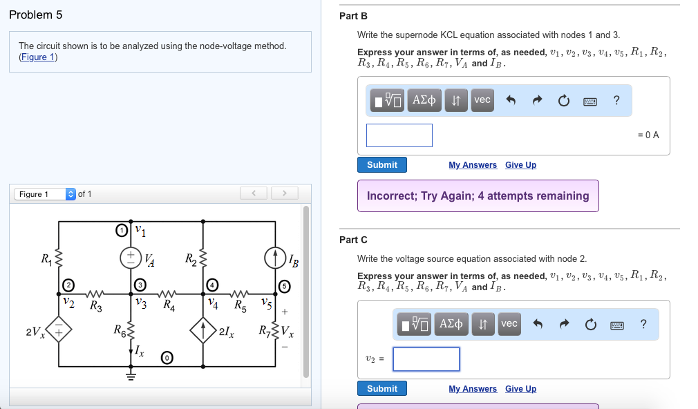 Solved Problem 5 The circuit shown is to be analyzed using | Chegg.com