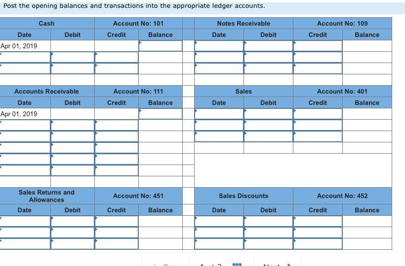 Solved GENERAL LEDGER ACCOUNTS $15,600 Dr 101 Cash 109 Notes | Chegg.com