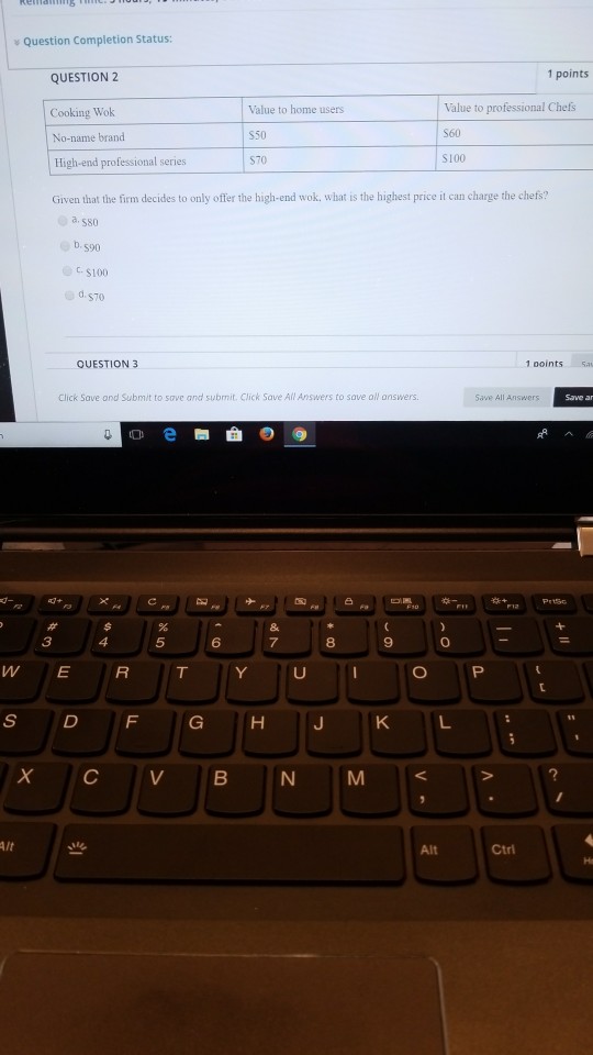 Solved Question Completion Status: 1 points QUESTION 2 | Chegg.com