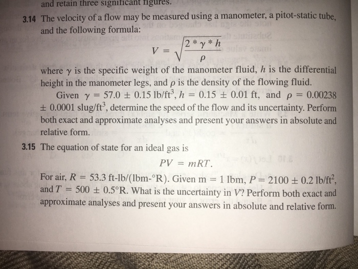 The Velocity Of A Flow May Be Measured Using A 