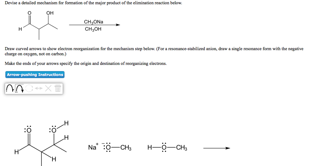 Solved Draw Curved Arrows To Show Electron Reorganization 