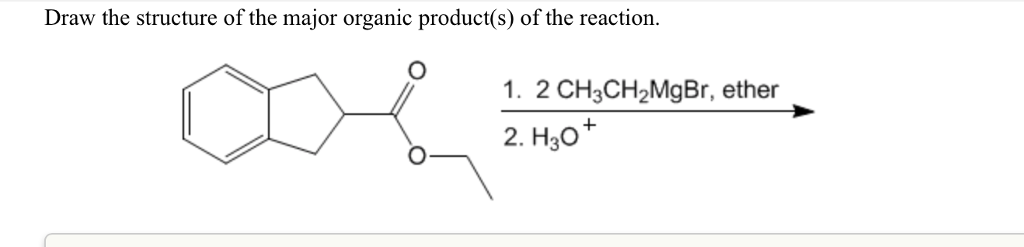 Solved Draw the structure of the major organic product(s) of | Chegg.com