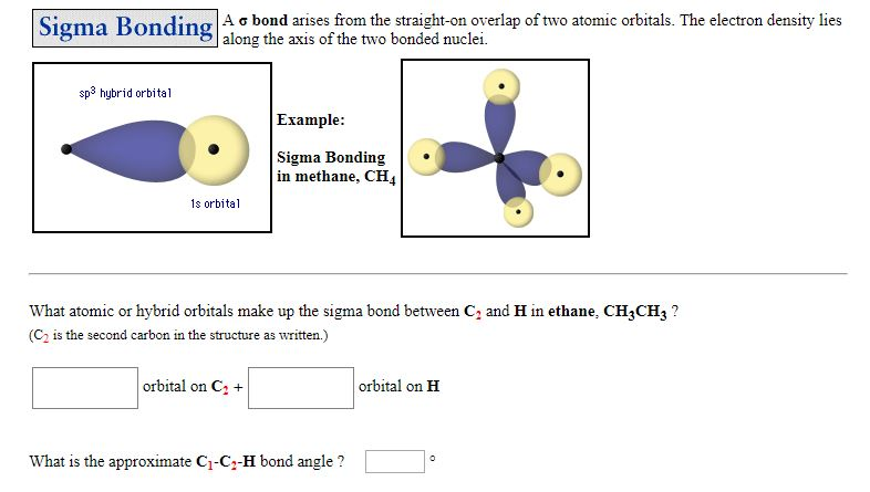Solved A sigma bond arises from the straight-on overlap of | Chegg.com