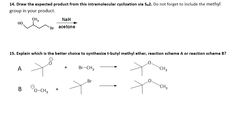 Solved Draw the expected product from this intramolecular | Chegg.com