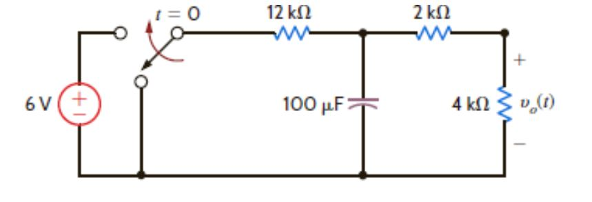 Solved Use the step by step method to find vo(t) for t > 0. | Chegg.com