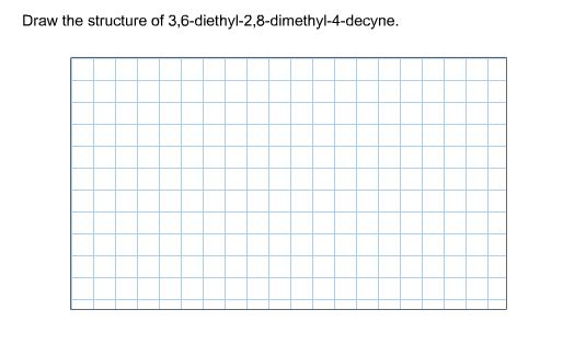 Solved Draw The Structure Of 3 6 Diethyl 2 8 Dimethyl 4 D Chegg Com