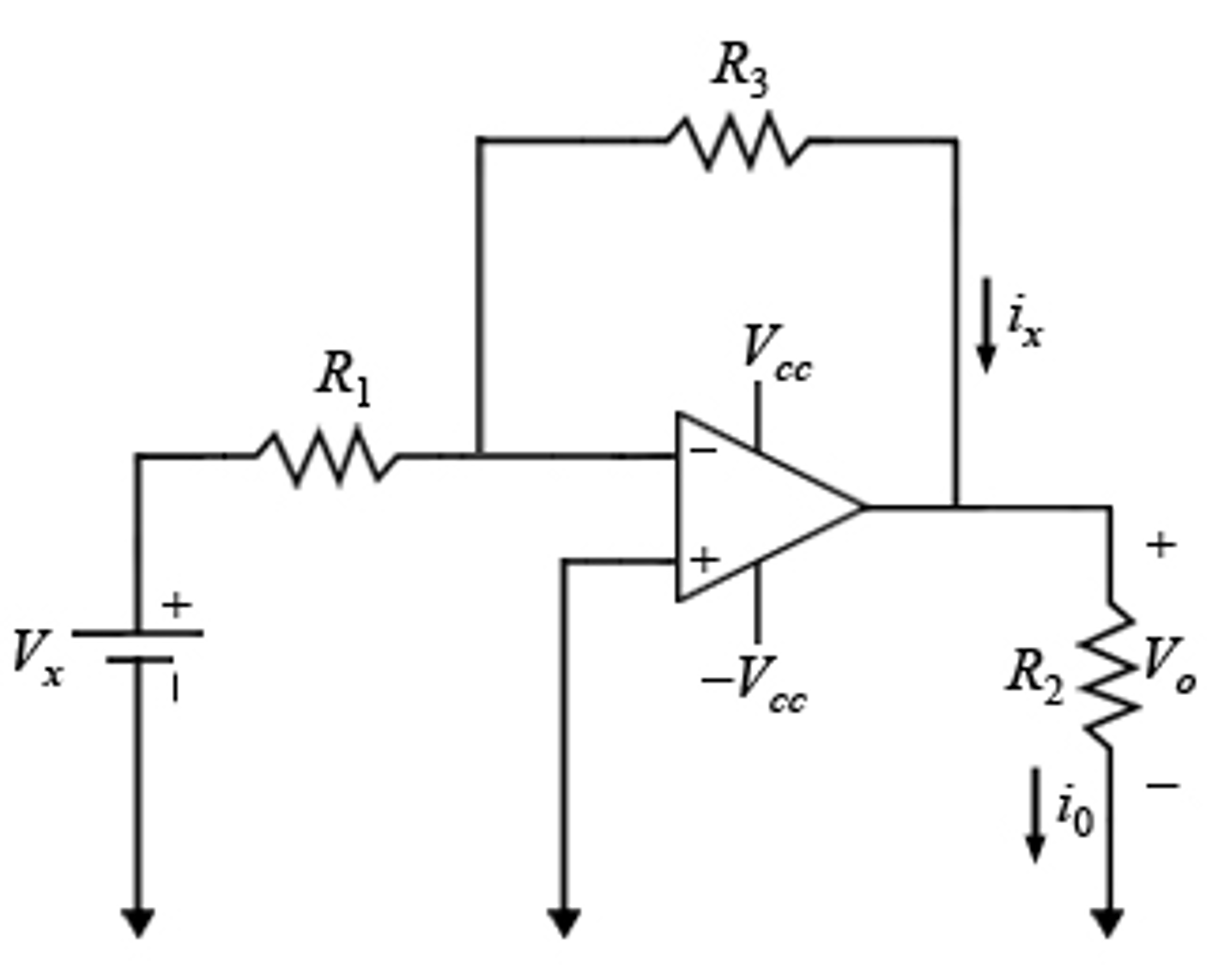 Solved Part A Ideal Op Amp Circuits With A Voltage Source 