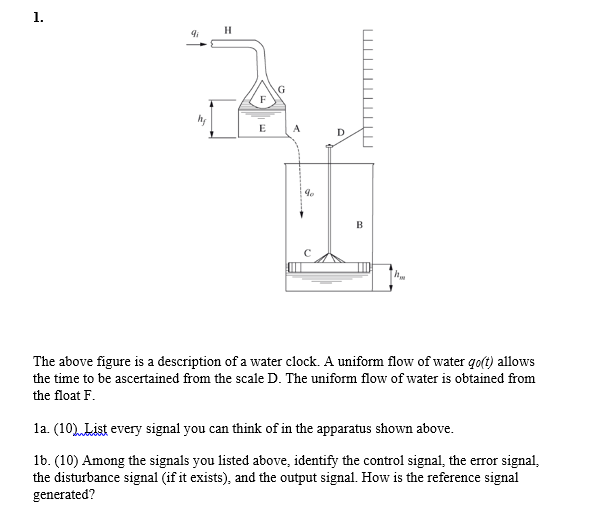 The Diagram Shows The Process For Making A Water Clock Clock