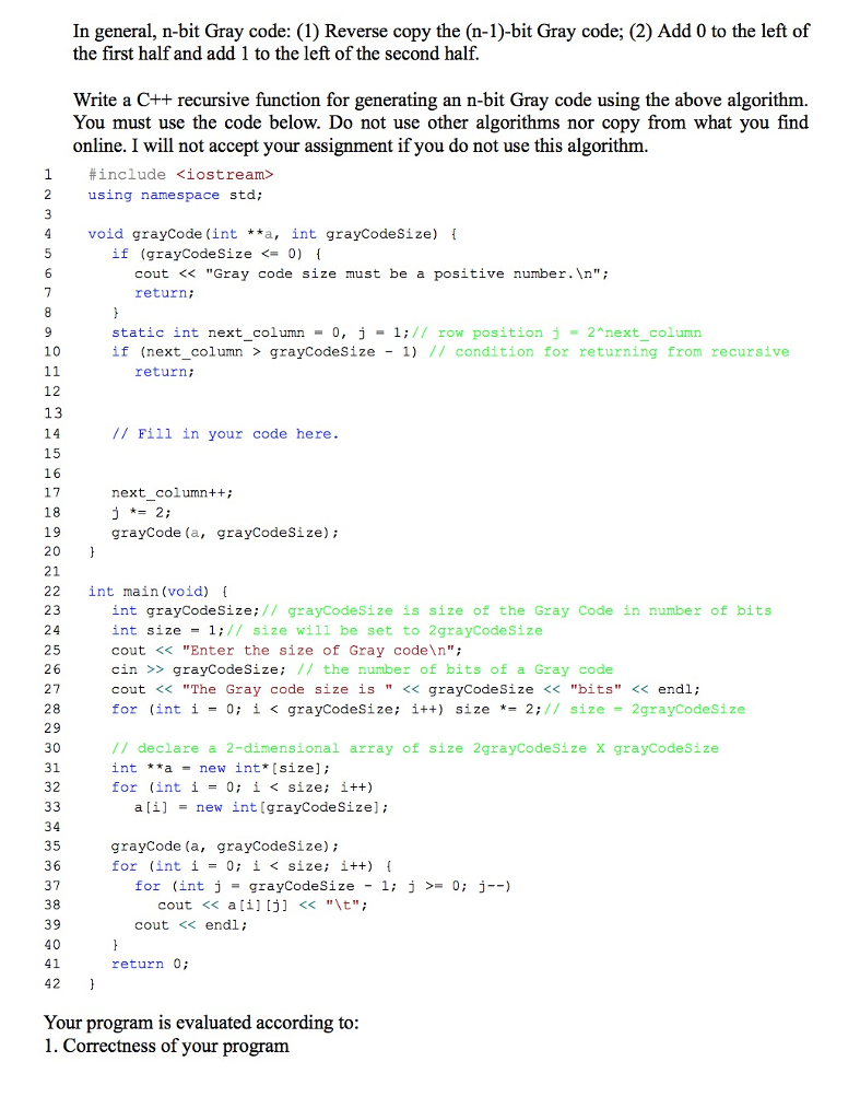Solved 1. Gray code is a sequence of n-bit with adjacent | Chegg.com