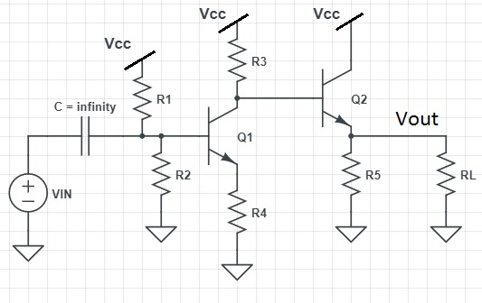 Solved: The Image Below Shows An NPN Circuit. Please Draw ... | Chegg.com