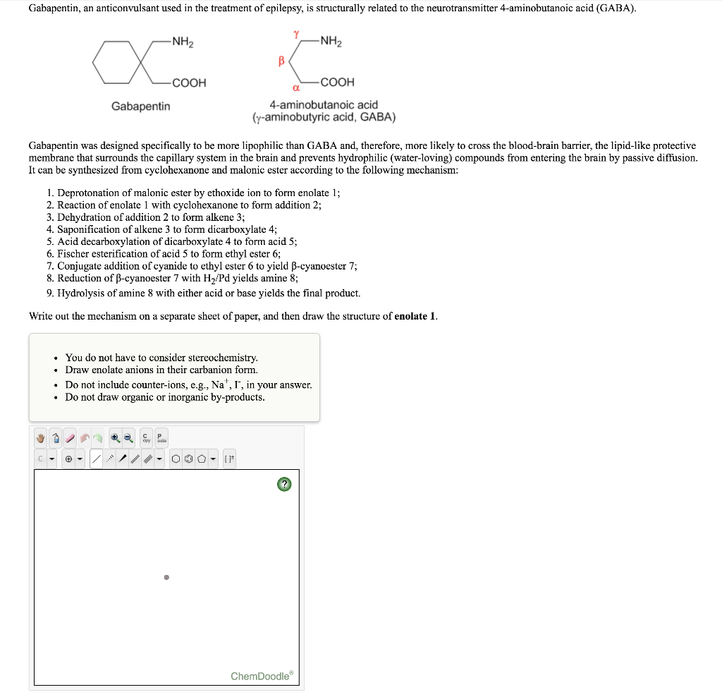 gabapentin moa gaba