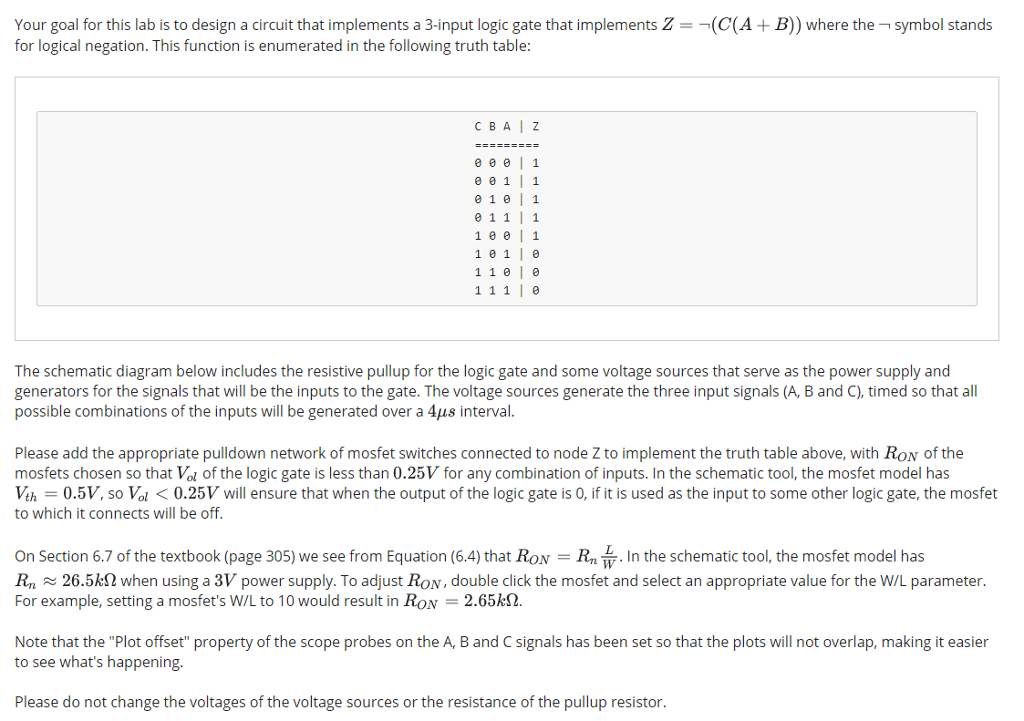 Solved I just want the circuit that would be able to give me | Chegg.com