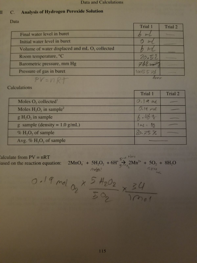 Solved Experiment S Post Lab Question while common consumer