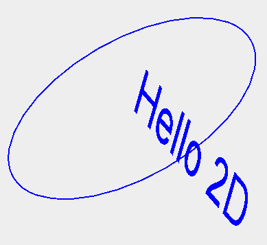 Solved Compile and run “Hello2D.java” and make necessary | Chegg.com