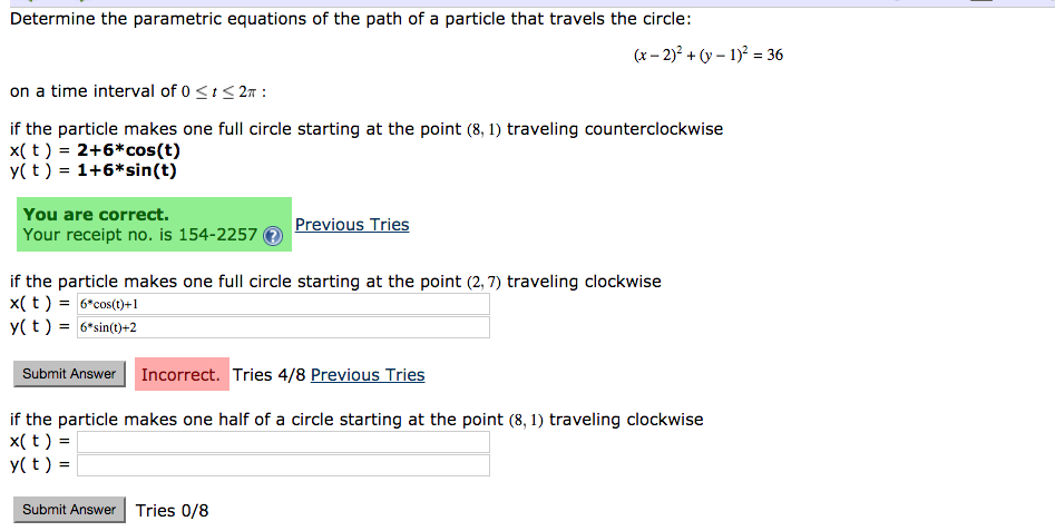 Solved Determine the parametric equations of the path of a | Chegg.com