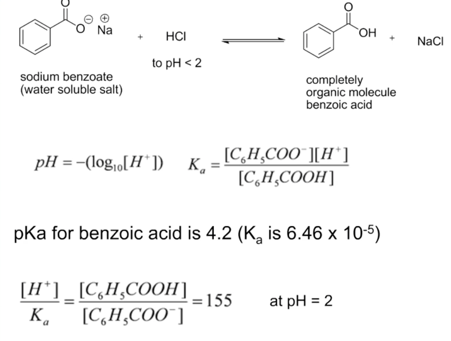 Solved Need To Calculate Theoretical Yield Of Benzoic Acid | Chegg.com