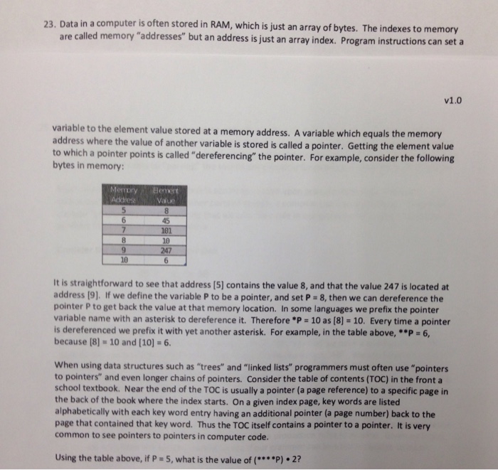 solved-data-in-a-computer-is-often-stored-in-ram-which-is-chegg