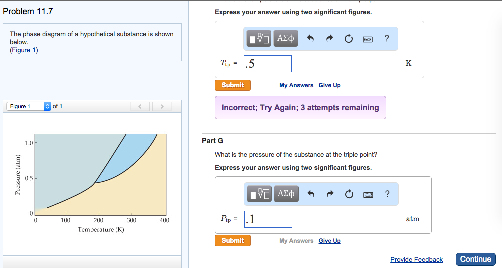 Solved The phase diagram of a hypothetical substance is | Chegg.com