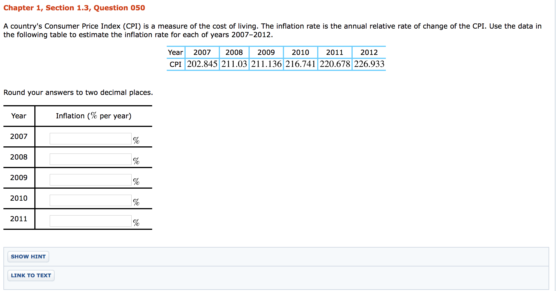 Solved A Country's Consumer Price Index (CPI) Is A Measure | Chegg.com